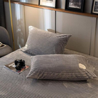 Velvet Fleece Duvet Cover for Winter – Cozy Warm Bedding for Bedrooms