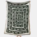 Stylish Snake Eye Design Throw Blanket for Bed & Sofa