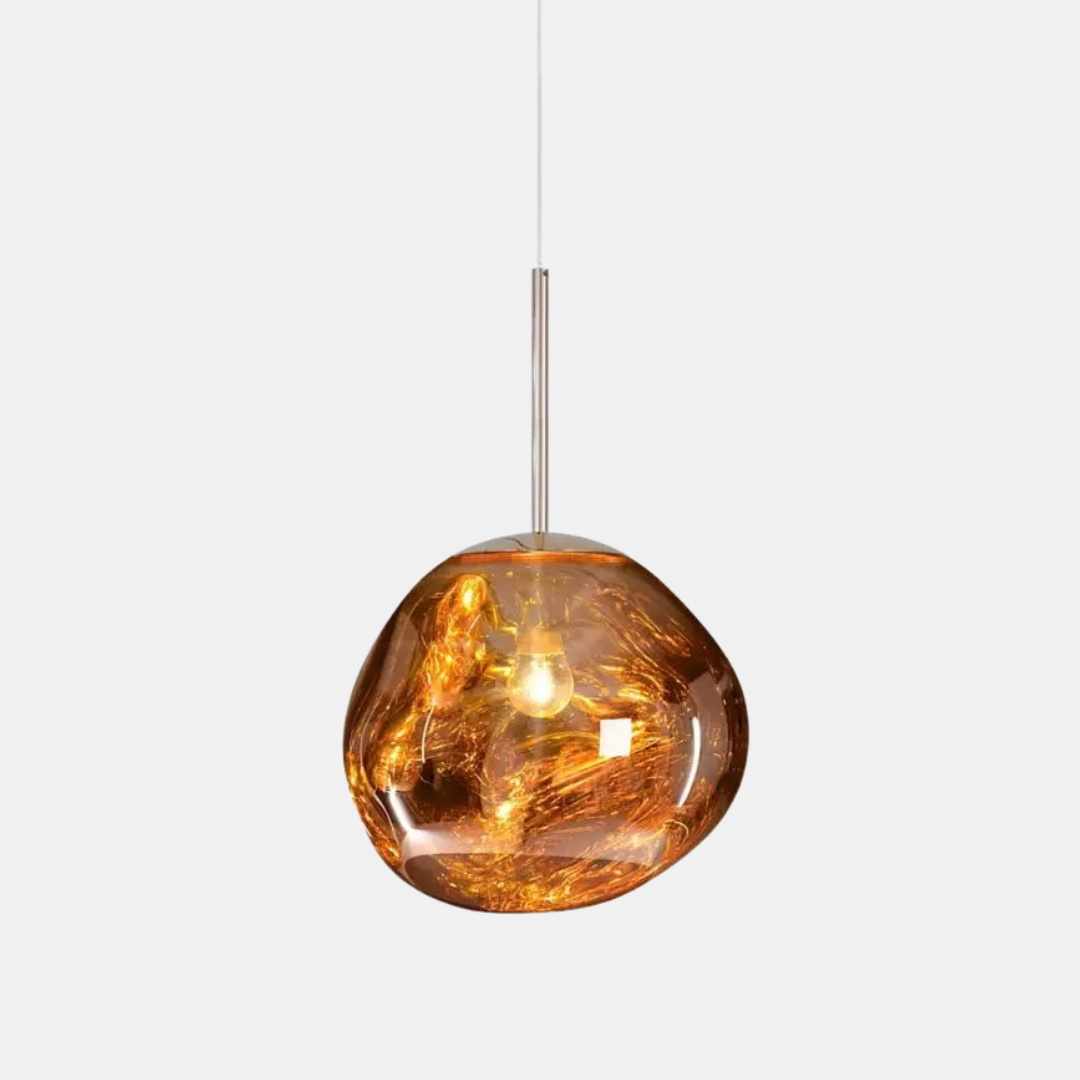 Artistic Melt Pendant Light – Modern Glass Pendant for Kitchen Island