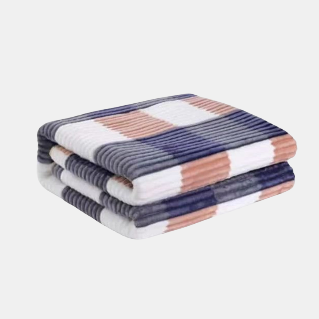 Elegant Velvet Fleece Throw Blanket