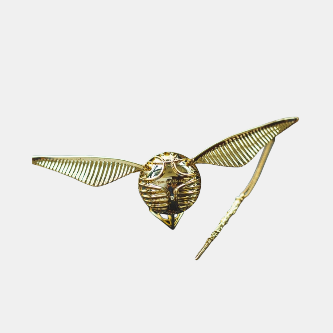 Golden Snitch Winged Orb Ring Box – Luxury Movable Jewelry Case