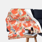 Soft & Warm Fleece Blanket – Perfect for Bed & Sofa