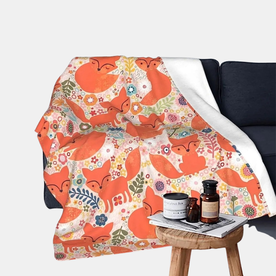 Soft & Warm Fleece Blanket – Perfect for Bed & Sofa