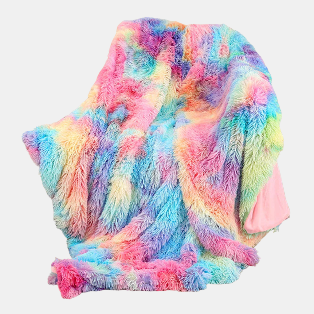 Ultra-Soft Coral Fleece Throw Blanket – Soft Decorative Throws for Home Use