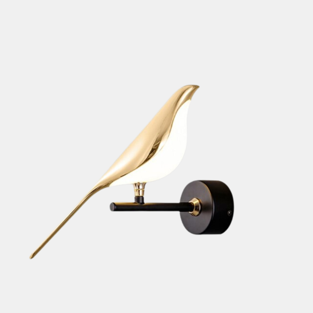 Bird-Shaped Wall Light - Adjustable LED Lamp for Modern Living Room Decor