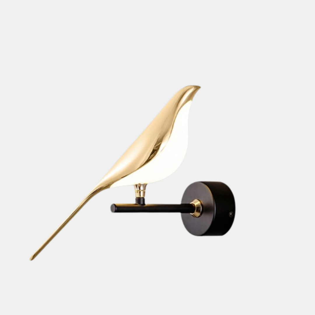 Bird-Shaped Wall Light - Adjustable LED Lamp for Modern Living Room Decor