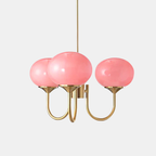 Modern Marshmallow Chandelier – Playful Elegance with a Touch of Glamour