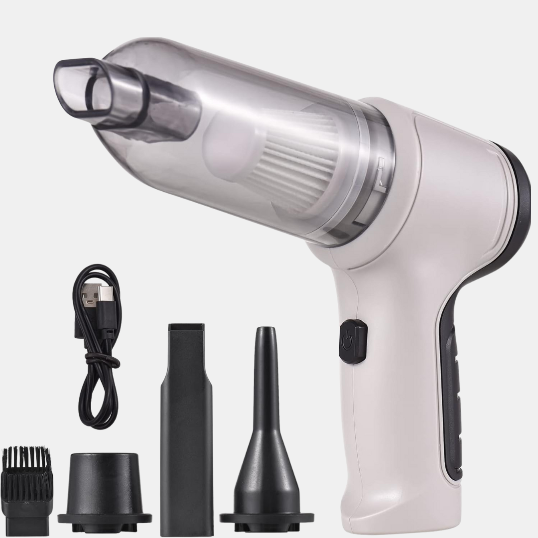 Multi-functional Cordless Vacuum Cleaner – 9000Pa Suction Power & USB Rechargeable Design