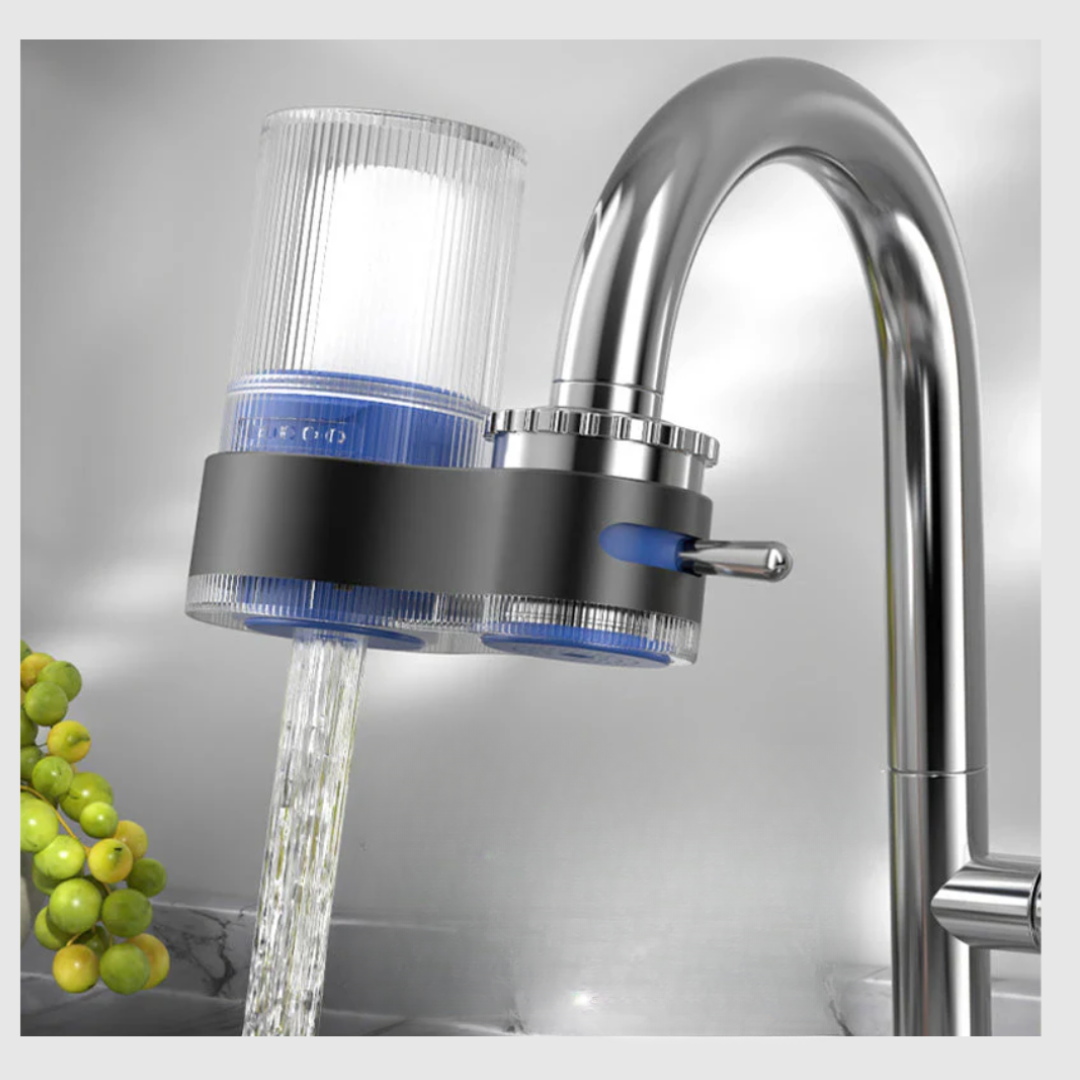 Universal Faucet Water Purifier – Multi-Stage Filter for Clean Drinking Water