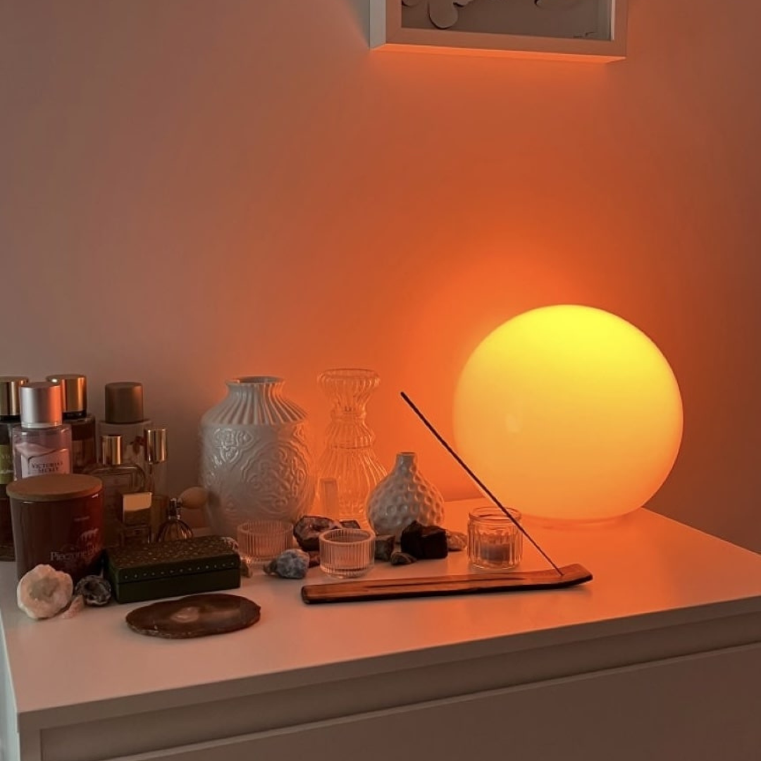 Colorful Sphere Lamp – Versatile LED Lighting for Home and Outdoor Decor