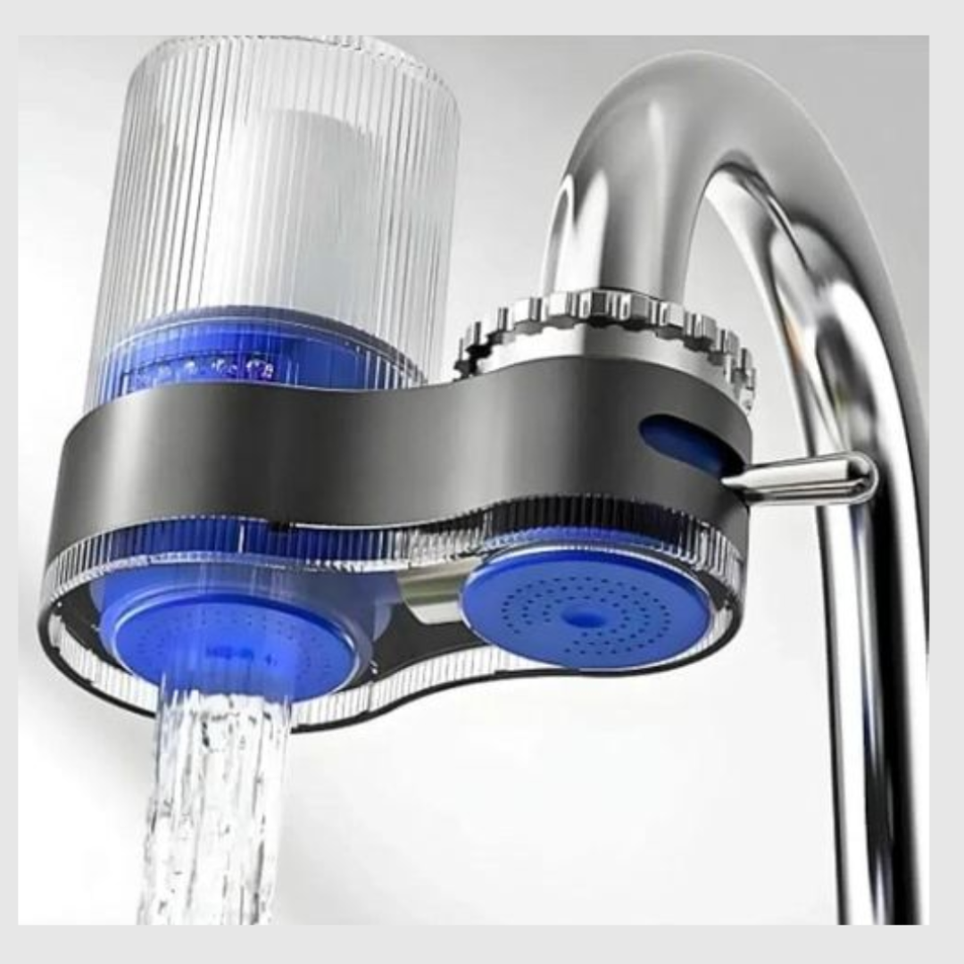 Universal Faucet Water Purifier – Multi-Stage Filter for Clean Drinking Water