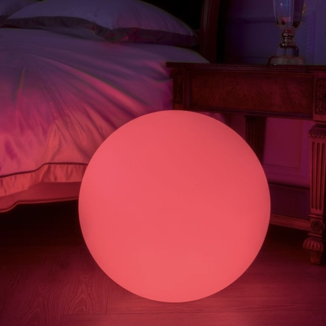 Colorful Sphere Lamp – Versatile LED Lighting for Home and Outdoor Decor