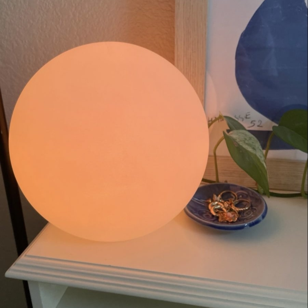 Colorful Sphere Lamp – Versatile LED Lighting for Home and Outdoor Decor