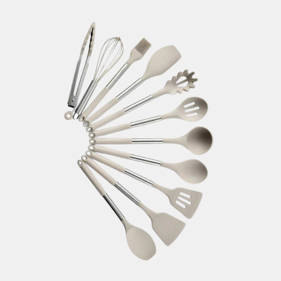 Silicone Cooking Utensil Set – Durable & Non-Stick Friendly