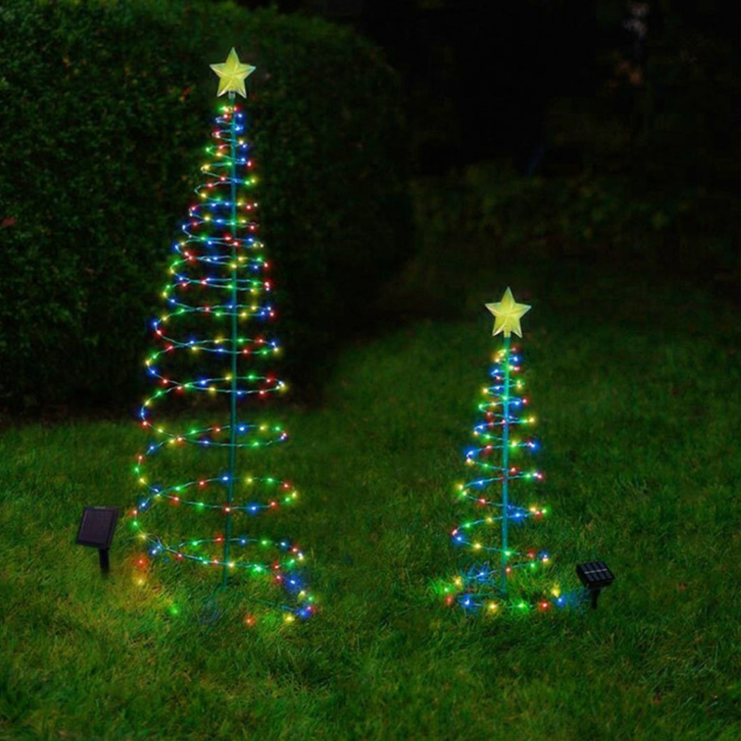 Wireless Solar Christmas Tree – Festive Outdoor Garden Light