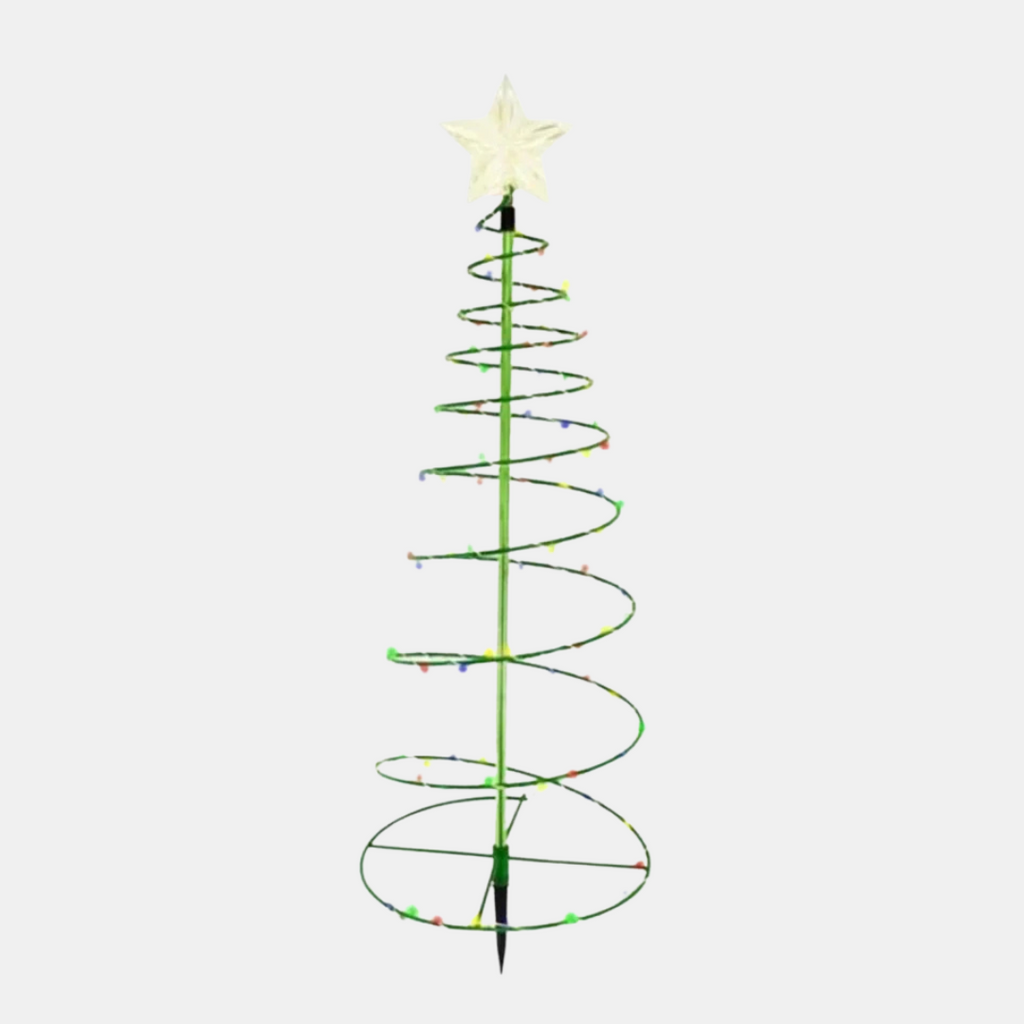 Wireless Solar Christmas Tree – Festive Outdoor Garden Light