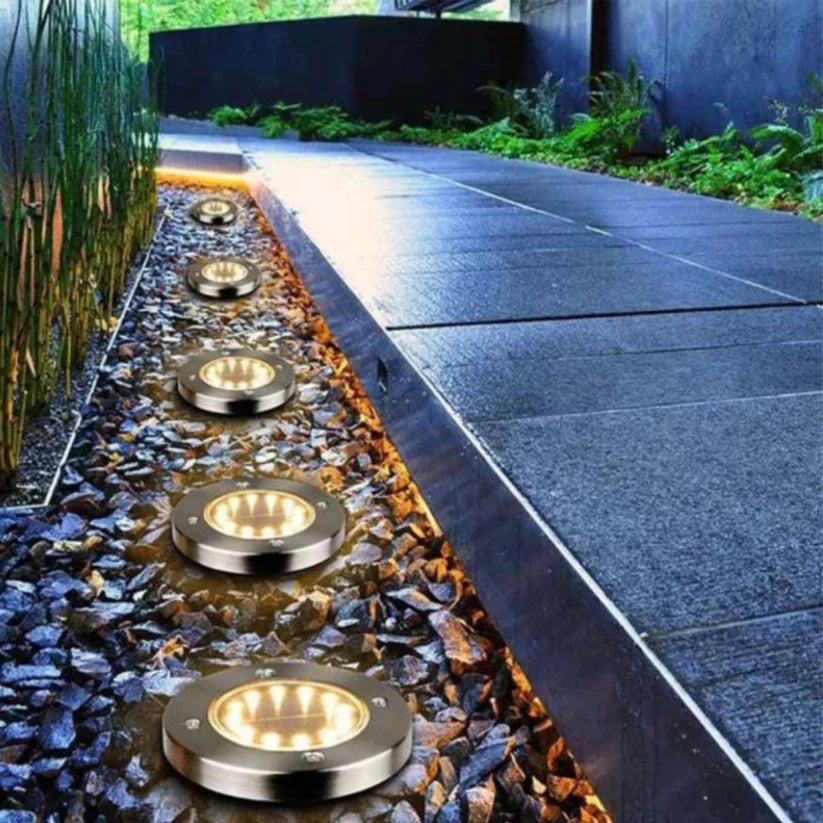Deluxe Solar LED Garden Lighting – Wireless & Luminous