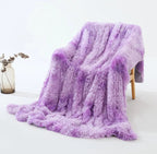 Ultra-Soft Coral Fleece Throw Blanket – Soft Decorative Throws for Home Use