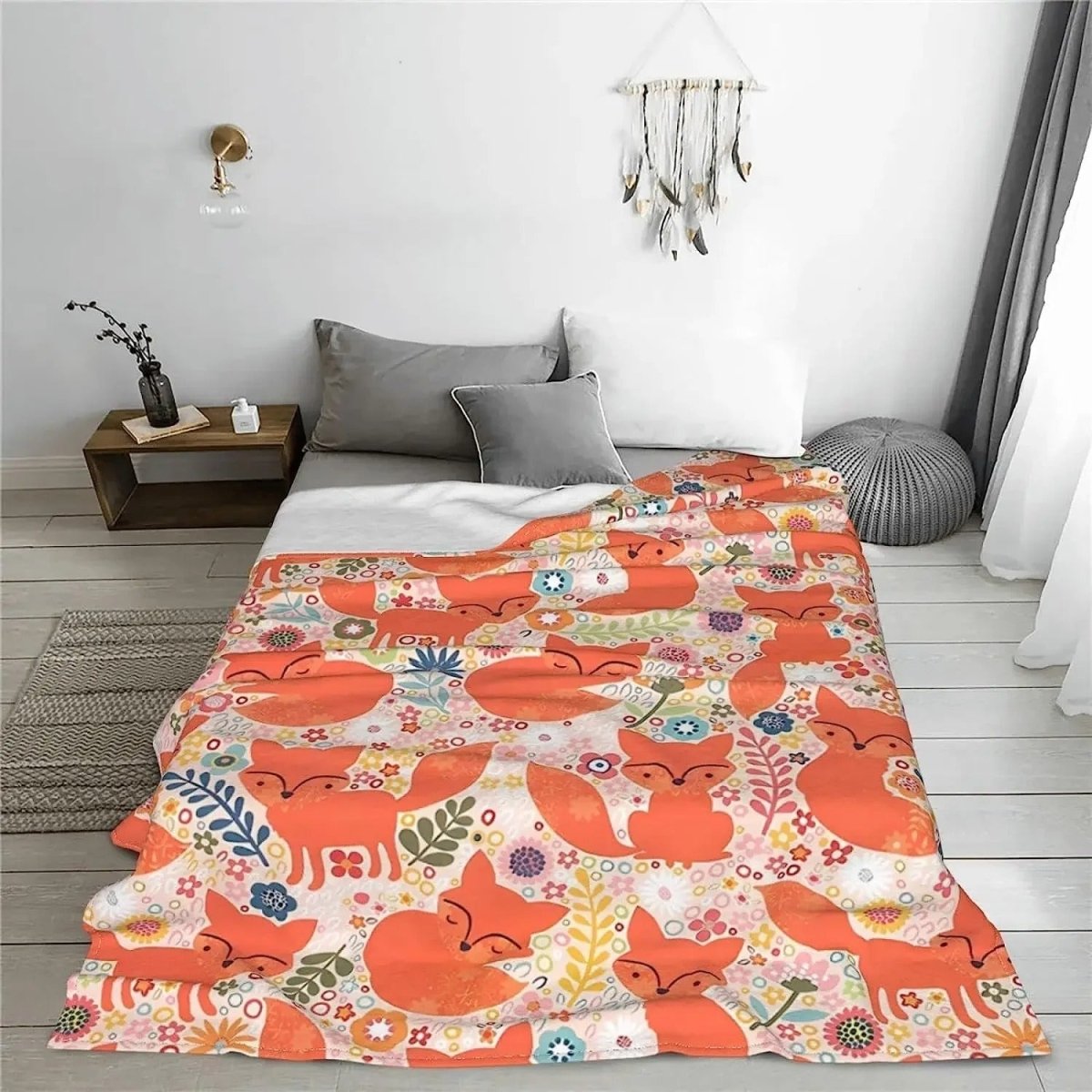 Soft & Warm Fleece Blanket – Perfect for Bed & Sofa