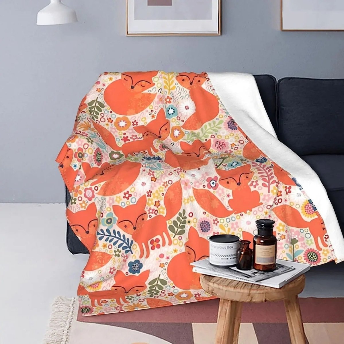 Soft & Warm Fleece Blanket – Perfect for Bed & Sofa
