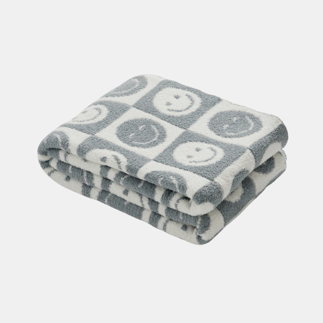 Cozy Indie Style Aesthetic Throw Blanket