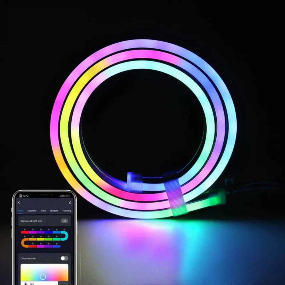 Neon Rope LED String Lights – Vibrant, App-Controlled Custom Lighting