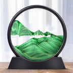 3D Moving Sand Art – Soothing Hourglass Decoration for Any Room