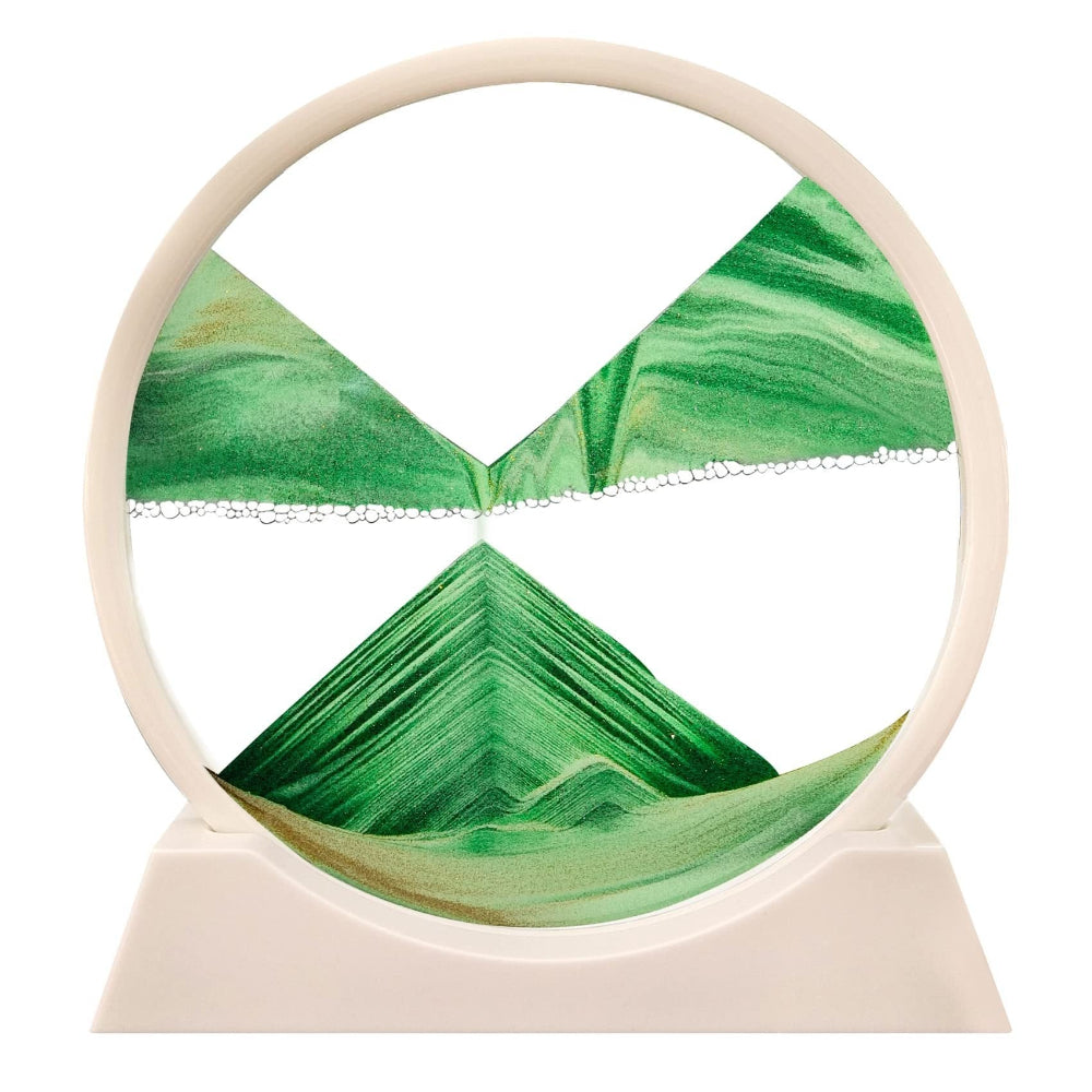 3D Moving Sand Art – Soothing Hourglass Decoration for Any Room
