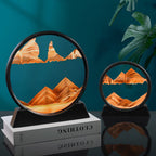 3D Moving Sand Art – Soothing Hourglass Decoration for Any Room