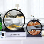 3D Moving Sand Art – Soothing Hourglass Decoration for Any Room