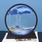 3D Moving Sand Art – Soothing Hourglass Decoration for Any Room