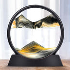3D Moving Sand Art – Soothing Hourglass Decoration for Any Room