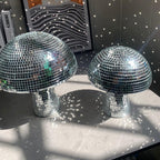 Disco Ball Mushroom Lamp – Retro Style with Sparkling Effect