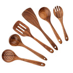 Eco-Friendly Wooden Kitchen Utensil Set with Organizer – Essential Cooking Tools 10