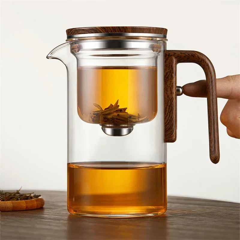 Elegant Glass Teapot with Infuser – Perfect for Loose Tea Brewing 1