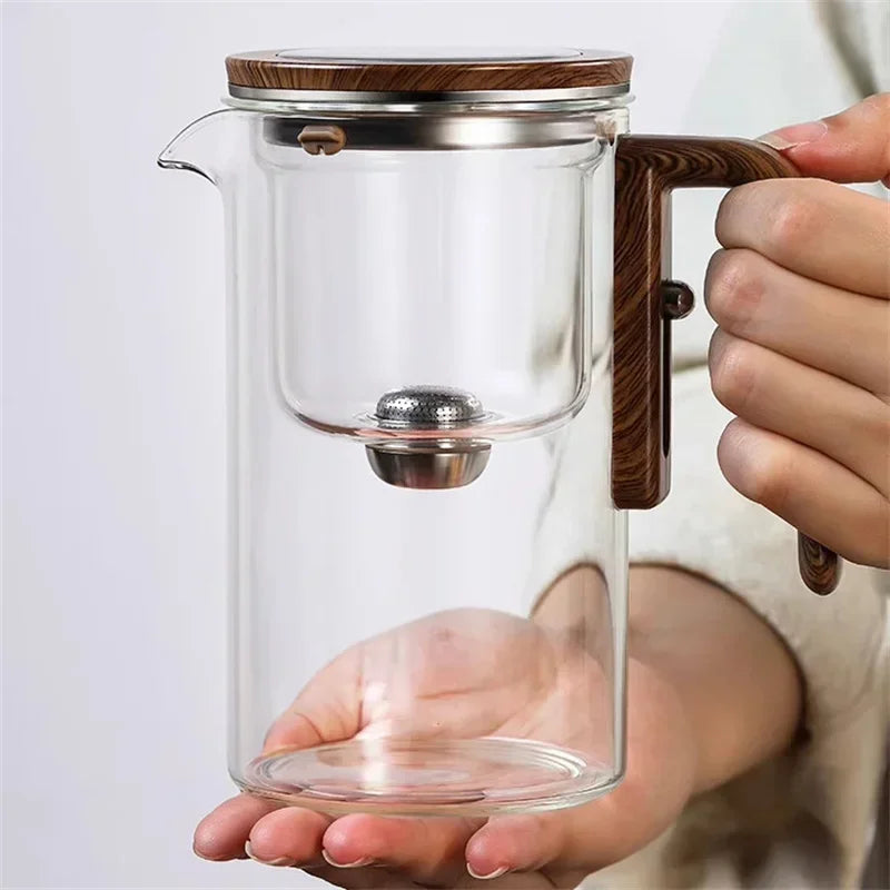 Elegant Glass Teapot with Infuser – Perfect for Loose Tea Brewing 3