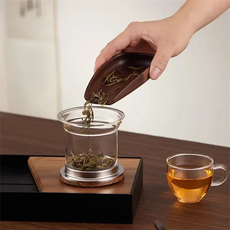 Elegant Glass Teapot with Infuser – Perfect for Loose Tea Brewing 5