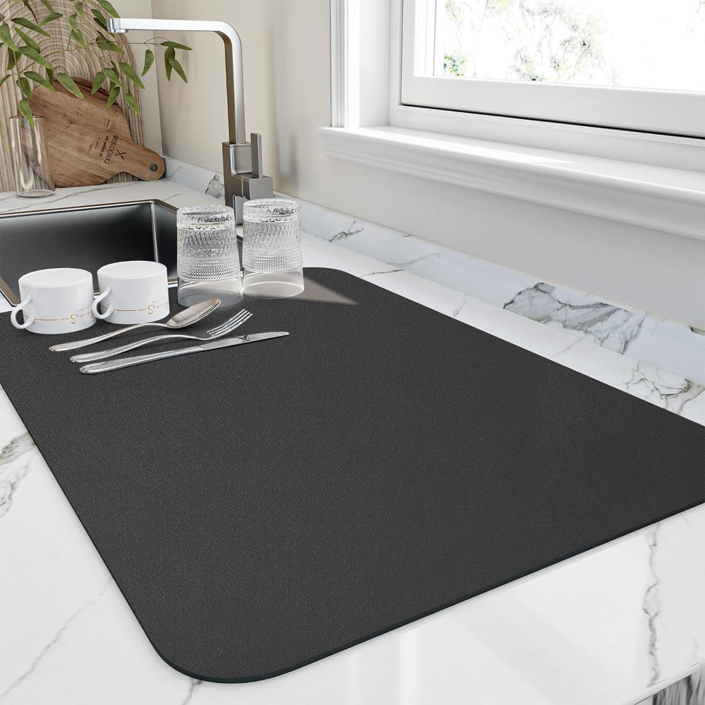 Fast-Drying Kitchen Mat with Innovative Absorption – Hygienic & Space-Saving 3