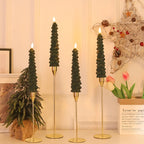 Flameless LED Christmas Tree Candles – Unique Holiday Illumination