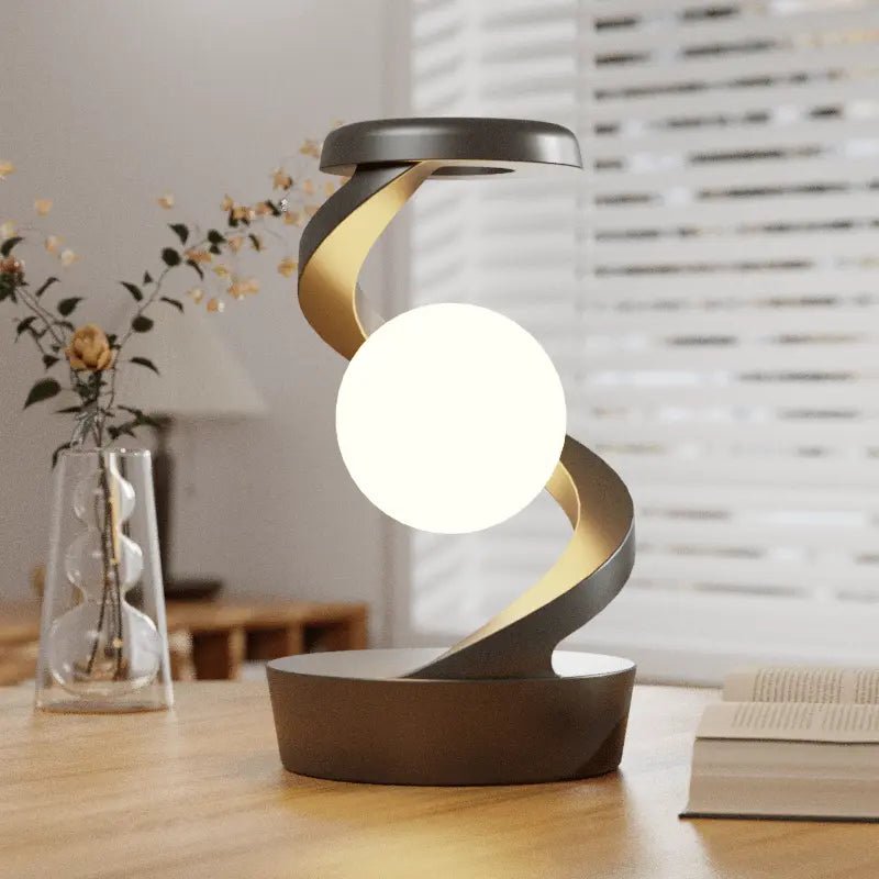 Floating Moon Lamp with Gesture Control – 7-Color RGB Night Light 0