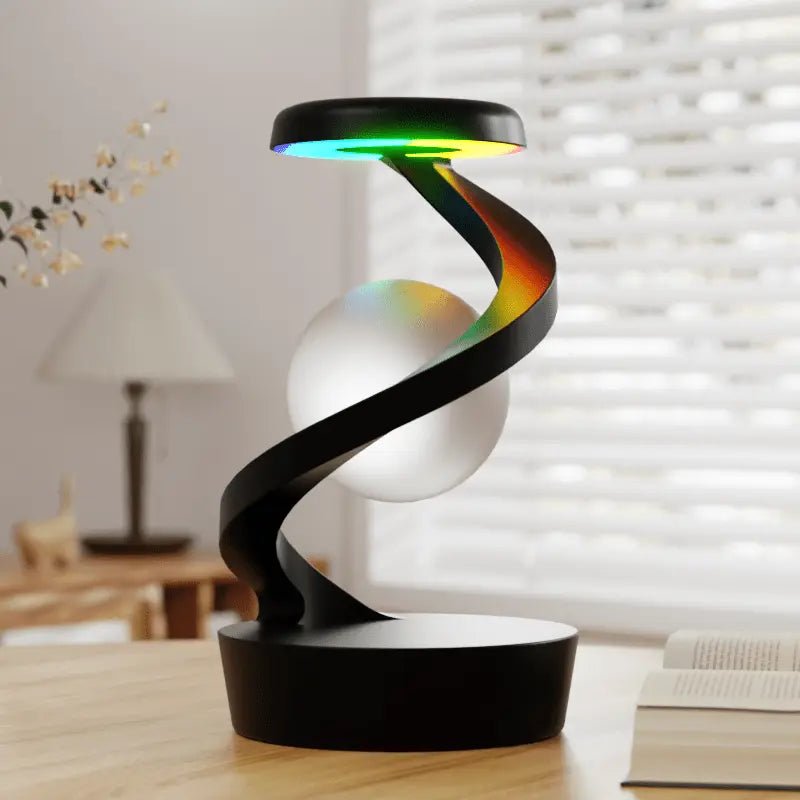 Floating Moon Lamp with Gesture Control – 7-Color RGB Night Light 3