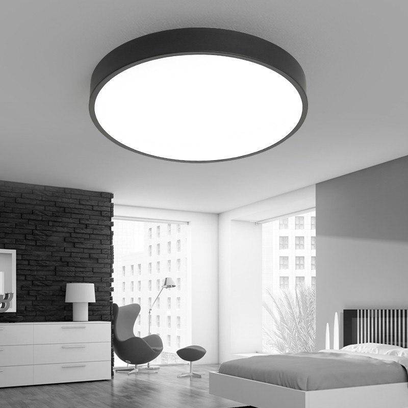 Flush Mount Ceiling Light – Modern LED Design for Living Room or Office 2