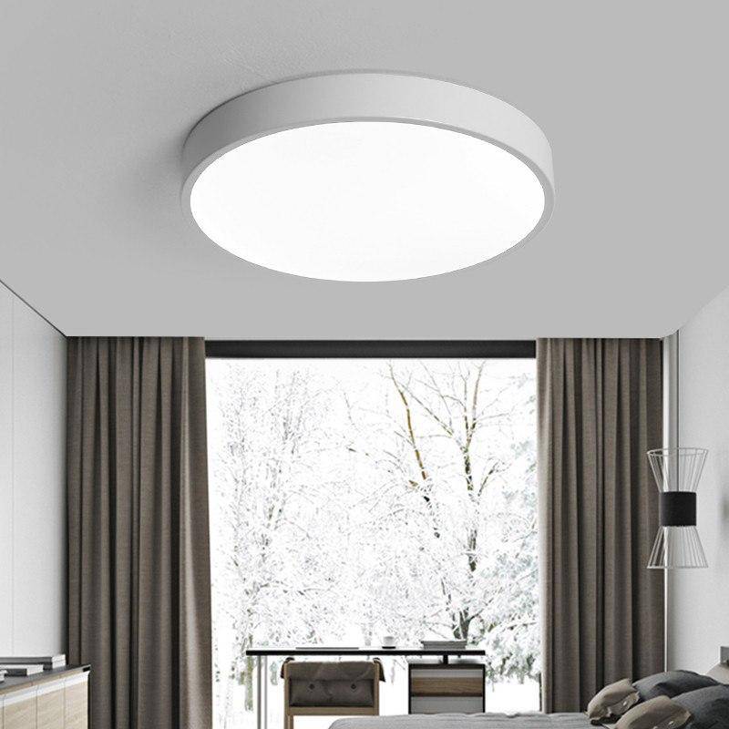 Flush Mount Ceiling Light – Modern LED Design for Living Room or Office 4
