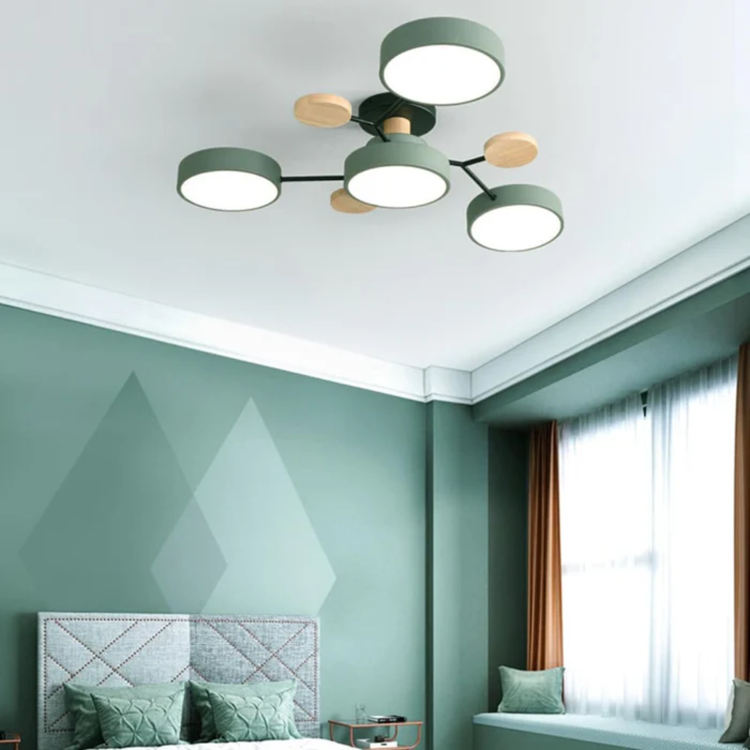 Flush Mount Ceiling Light – Modern Round LED Fixture for Home Spaces 1