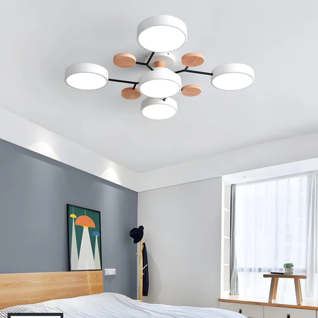 Flush Mount Ceiling Light – Modern Round LED Fixture for Home Spaces 10