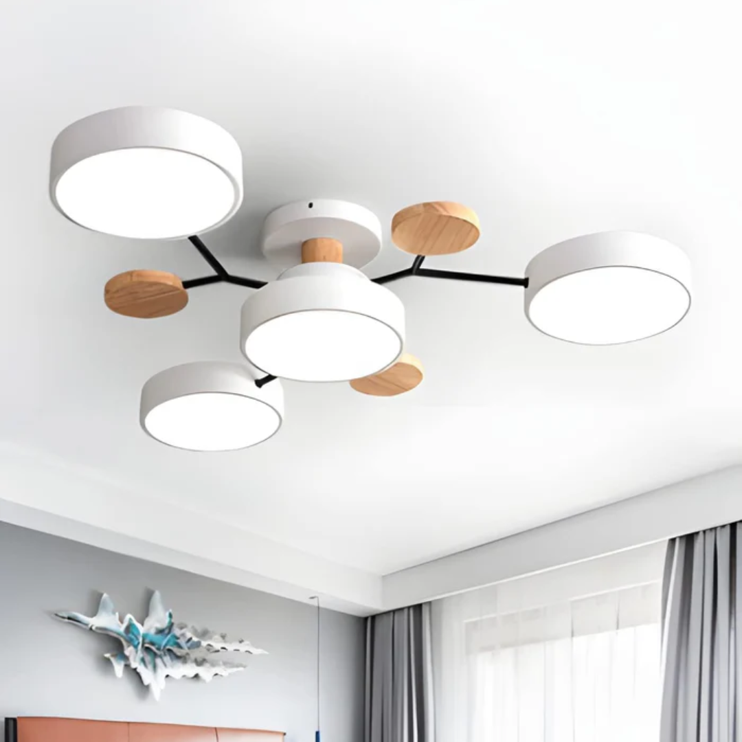 Flush Mount Ceiling Light – Modern Round LED Fixture for Home Spaces 12