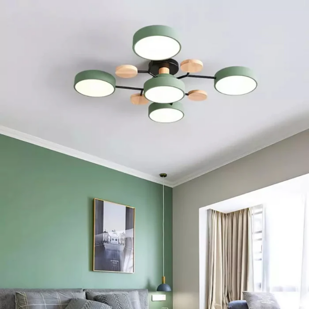 Flush Mount Ceiling Light – Modern Round LED Fixture for Home Spaces 2