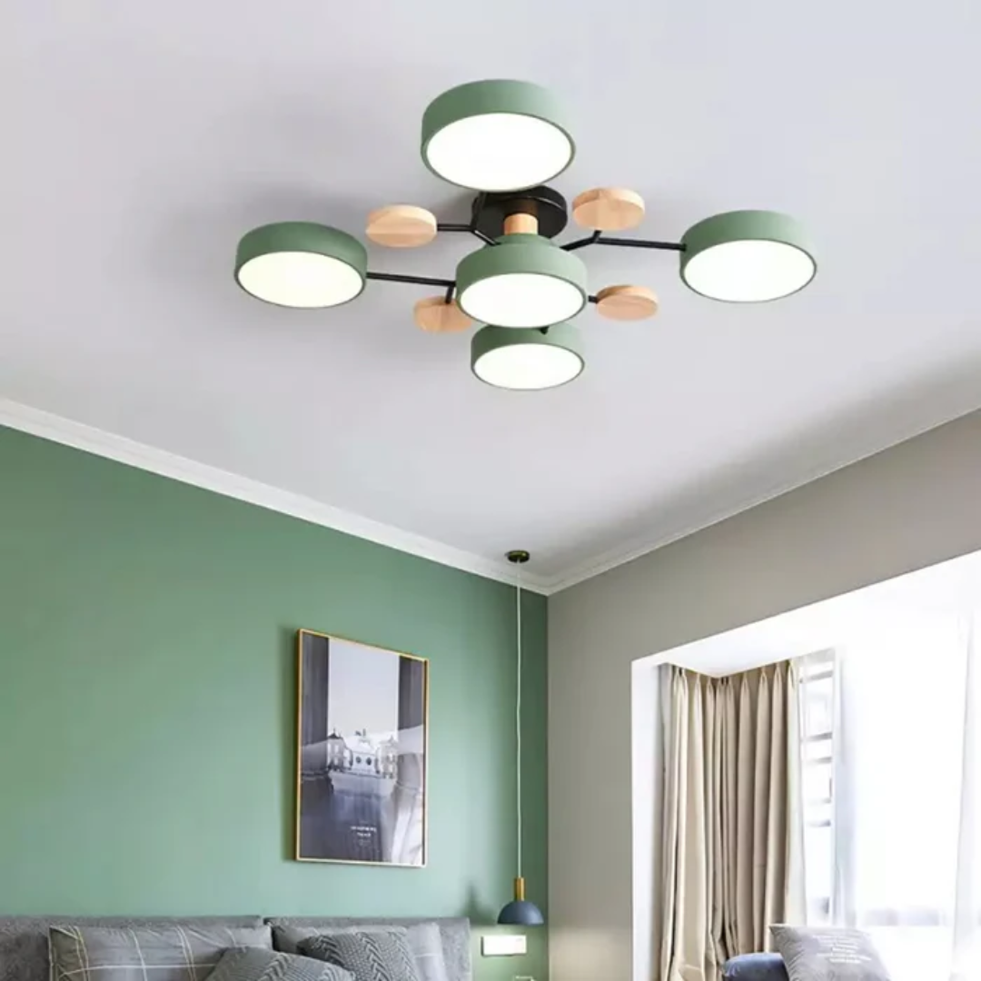 Flush Mount Ceiling Light – Modern Round LED Fixture for Home Spaces 2
