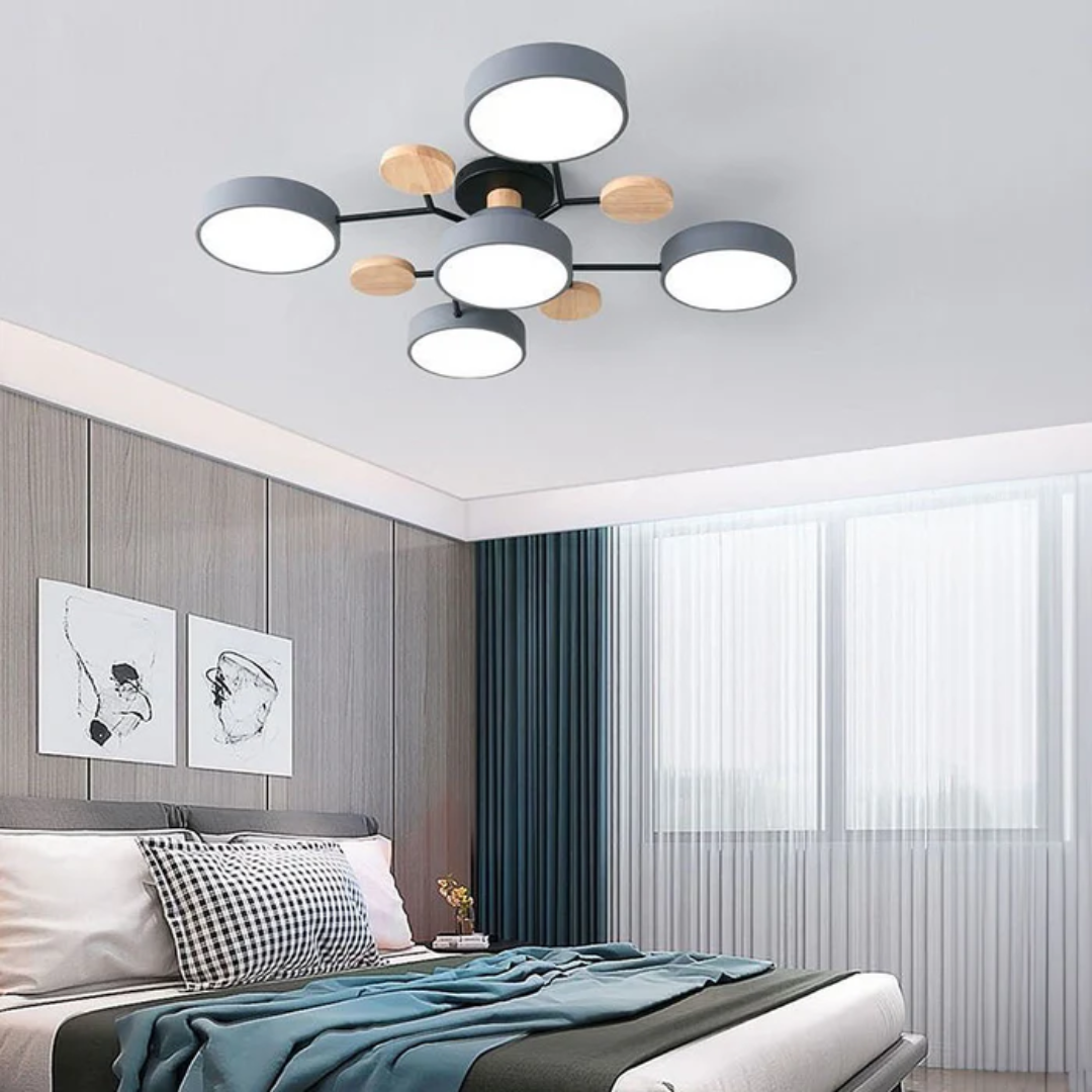 Flush Mount Ceiling Light – Modern Round LED Fixture for Home Spaces 5