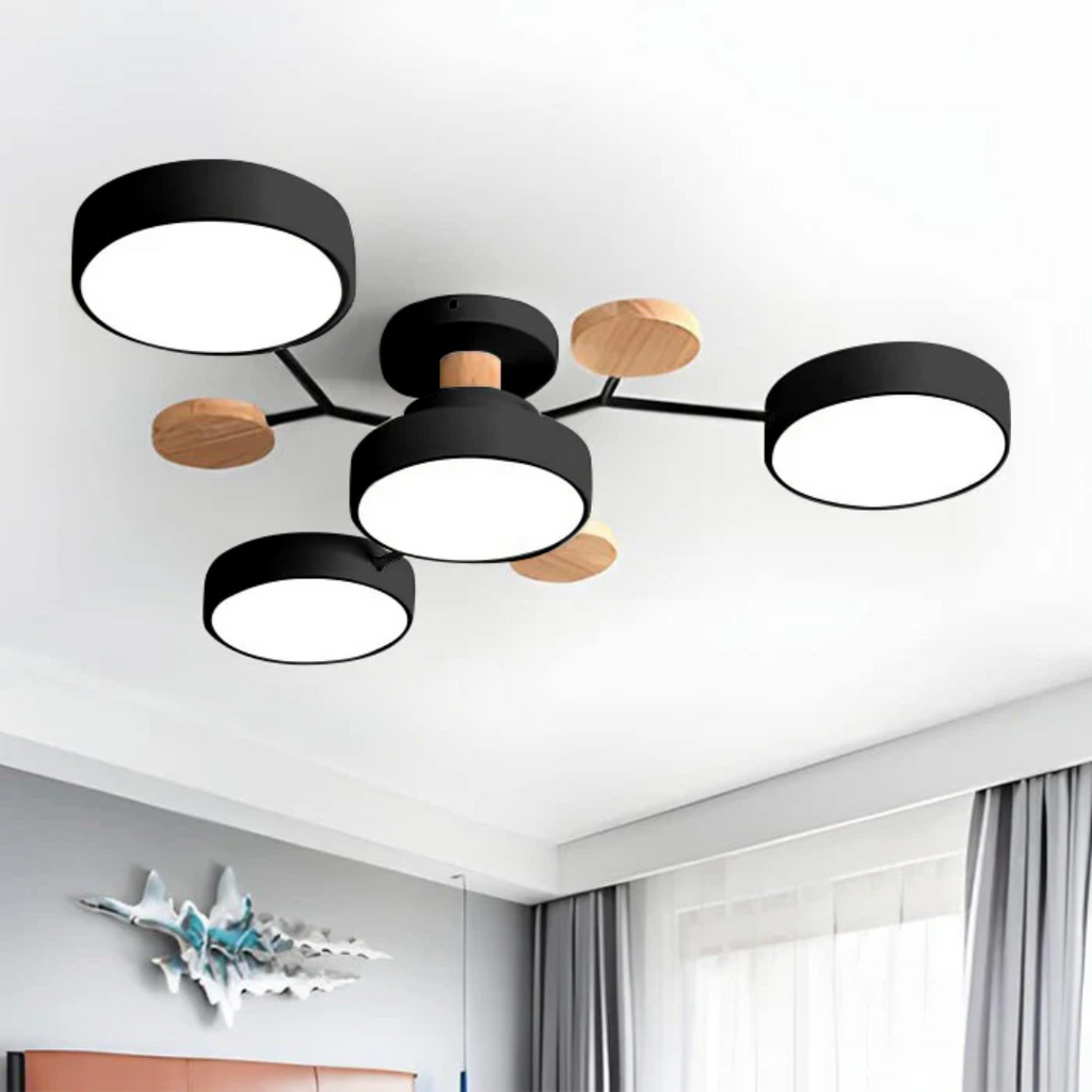 Flush Mount Ceiling Light – Modern Round LED Fixture for Home Spaces 7